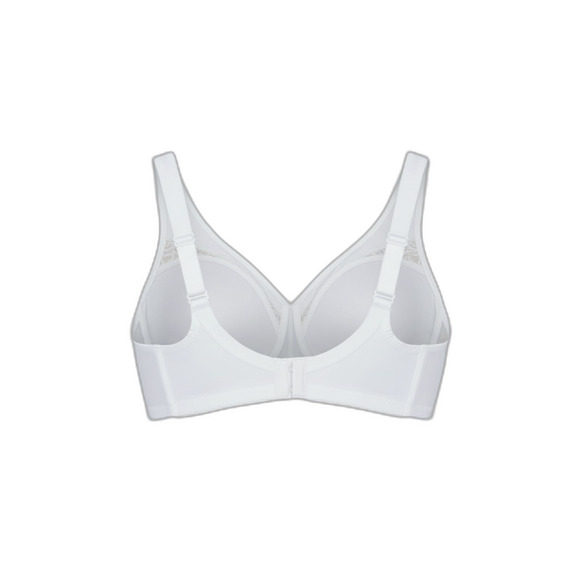 Glamorise MagicLift Wirefree Minimizer Bra 44F White - Picture 4 of 6
